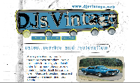 Vintage Car Website 1